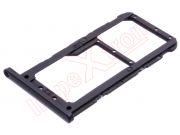 Black dual SIM/SD tray for Huawei P20 Lite, ANE-LX1